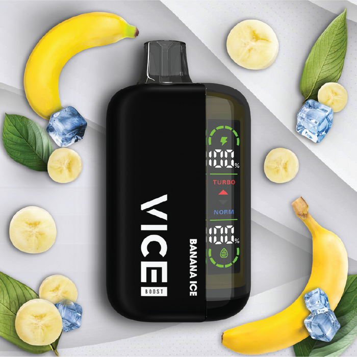 VICE BOOST 9000 Disposable Vape - Banana Ice