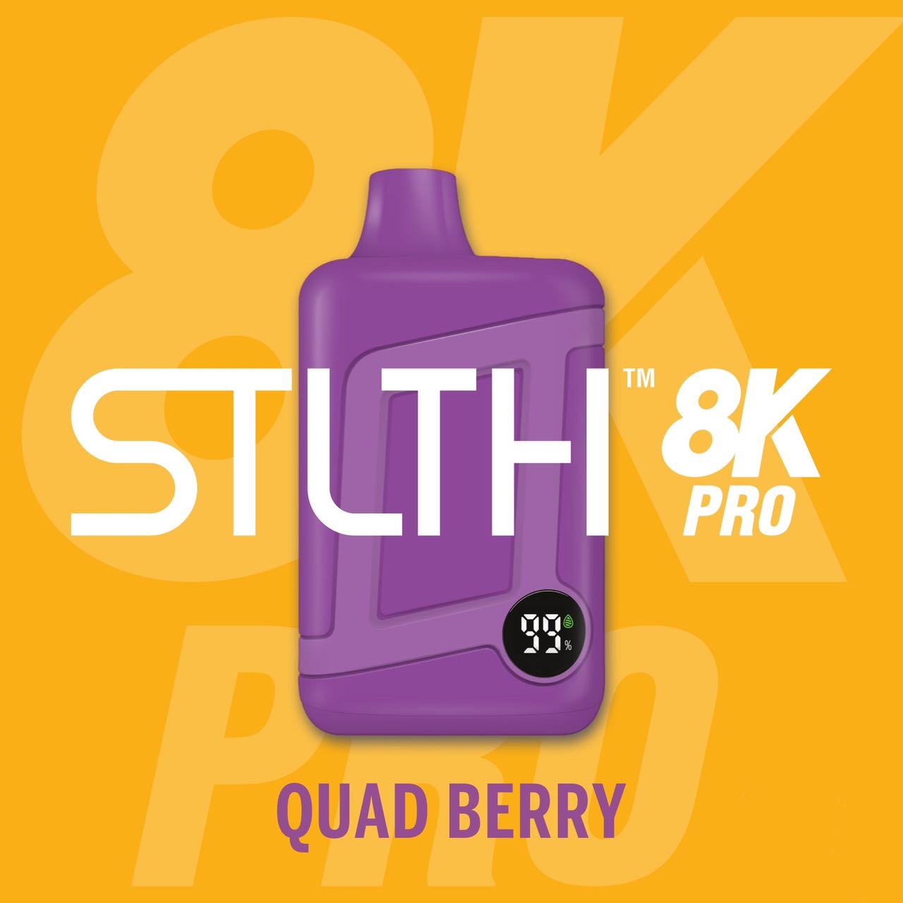 STLTH 8K PRO Jetable - Quad Berry