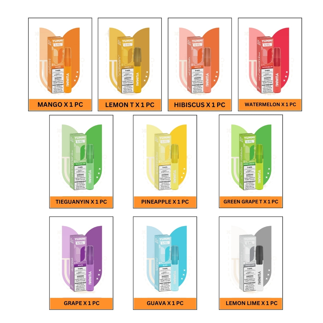 YUMMI 6ML All-In Disposable Gift Set (10pcs)