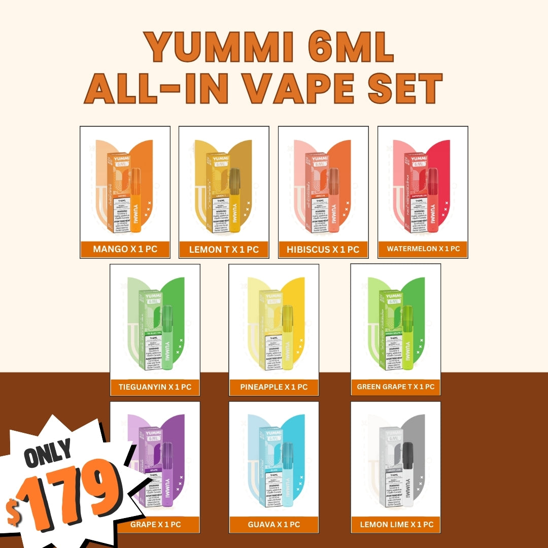 YUMMI 6ML All-In Disposable Gift Set (10pcs)