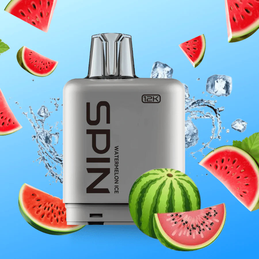 Spin Fizz X Pod 12000 Puffs Vape - Watermelon Ice