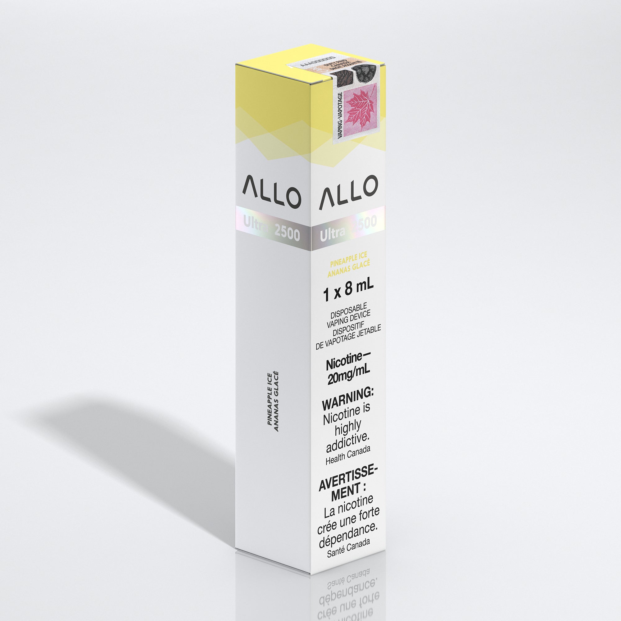 Allo Ultra 2500 Disposable Vape Pineapple Ice