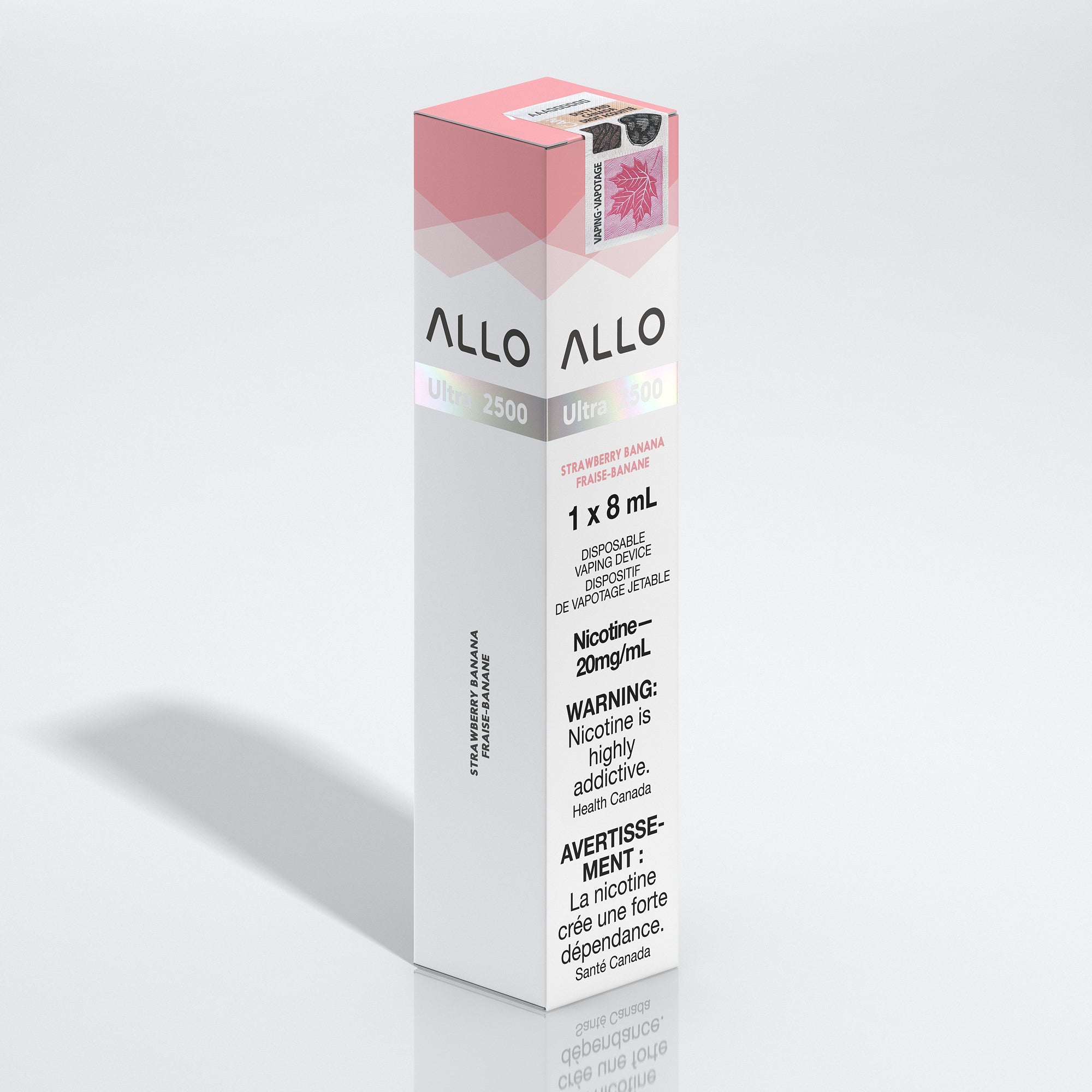 Allo Ultra 2500 Disposable Vape Strawberry Banana