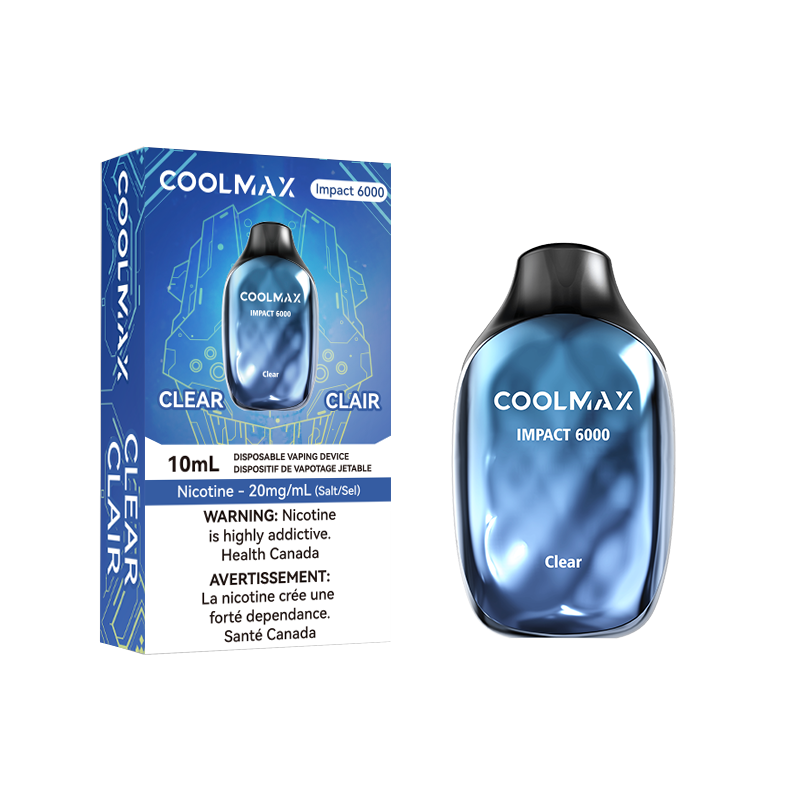 Coolmax Impact 6000 Disposable Vape Clear