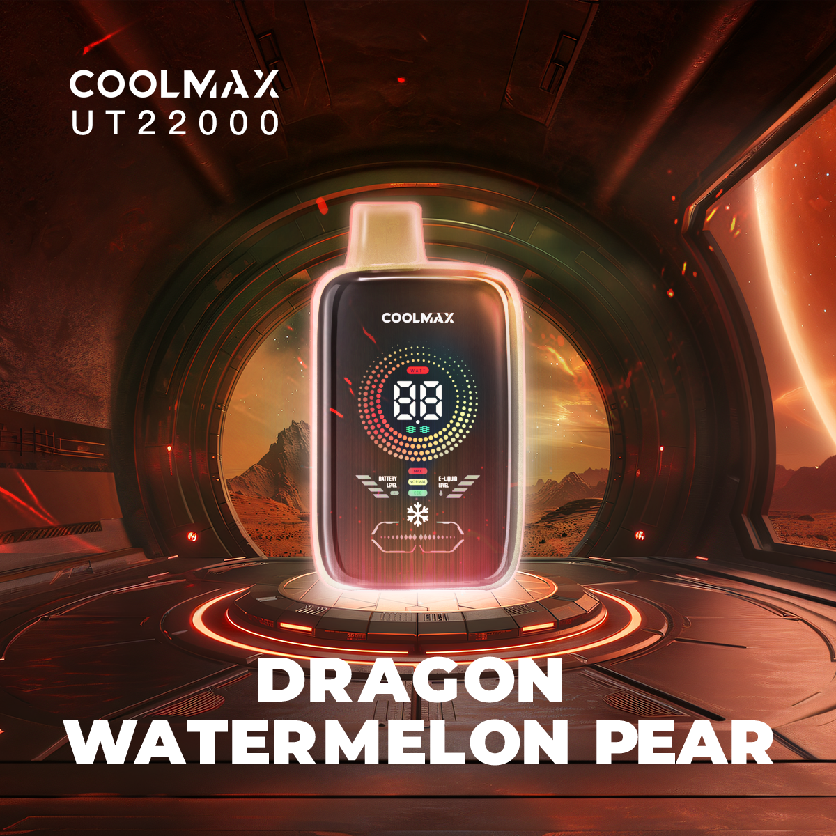 Coolmax Ut22000 Disposable Vape Dragon Watermelon Pear(Super Cool)