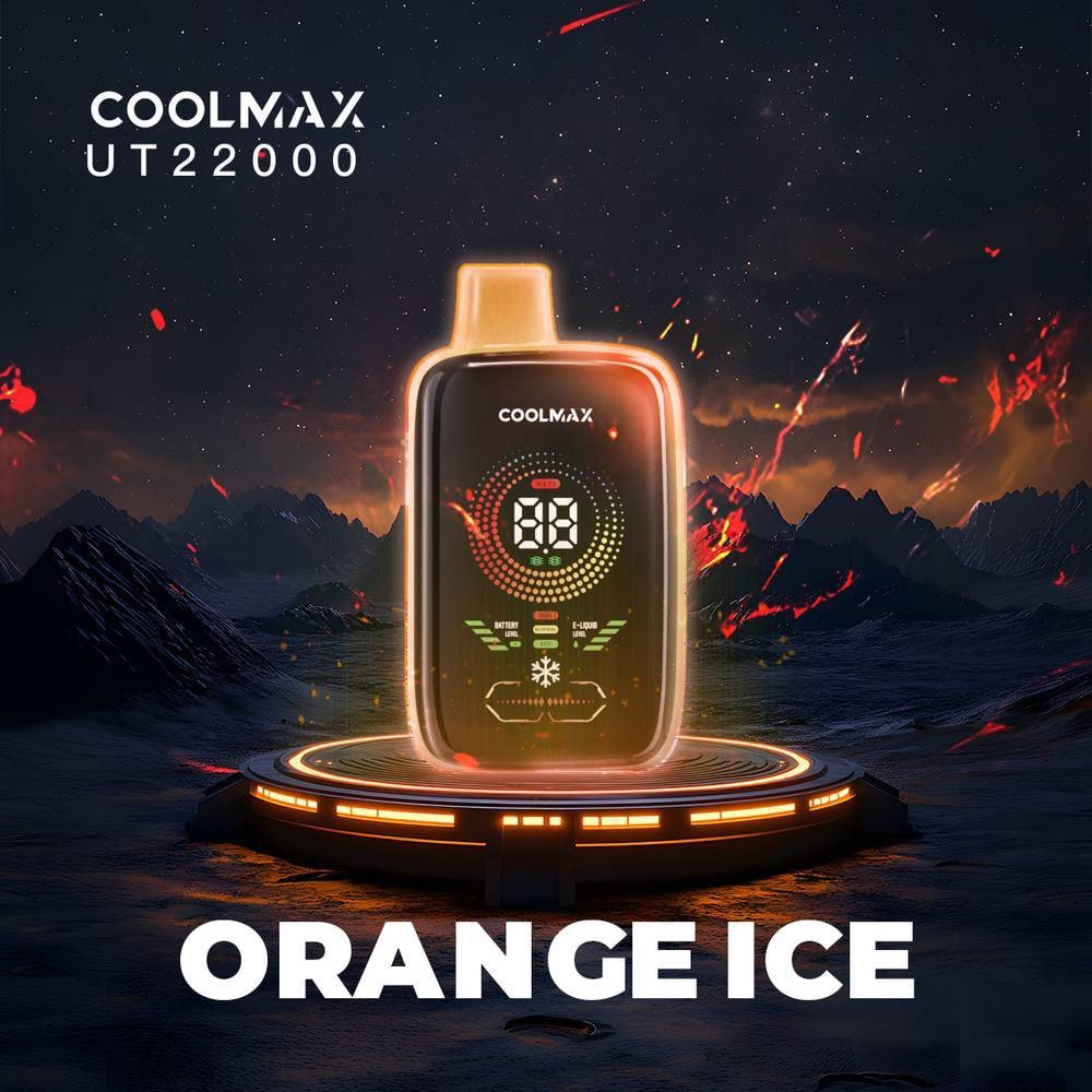 Coolmax Ut22000 Disposable Vape Orange Ice (Super Cool)