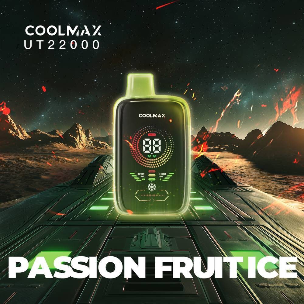 Coolmax Ut22000 Disposable Vape Passion Fruit Ice (Super Cool)