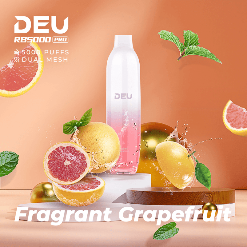 Deu Rb5000 Pro Disposable Vape Fragrant Grapefruit