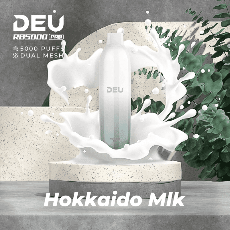 Deu Rb5000 Pro Disposable Vape Hokkaido Mlk