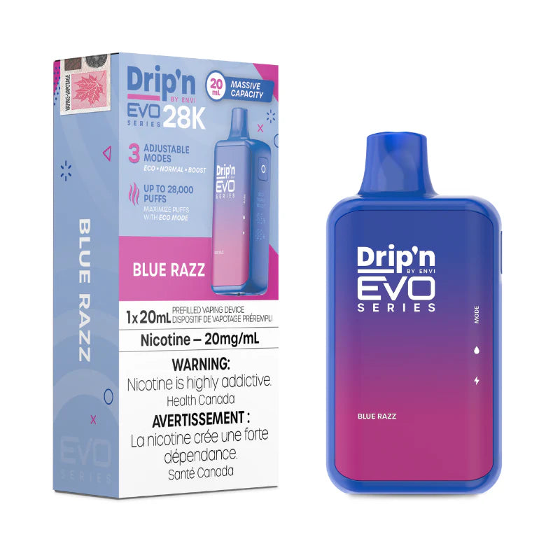 Drip'n by Envi 28K Disposable Vape Blue Razz