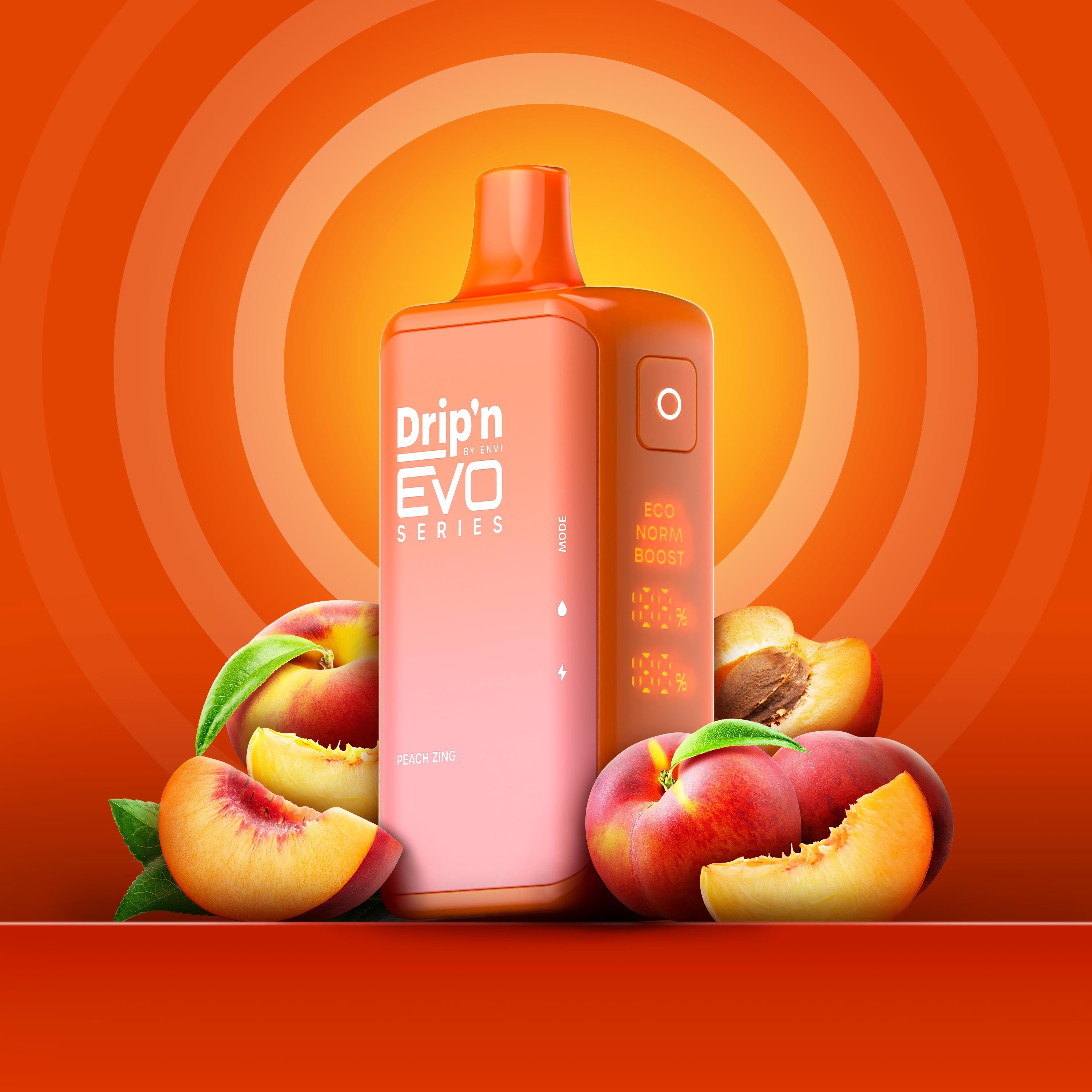 Drip'n By Envi Evo Series 28k (28000) Disposable Peach Zing