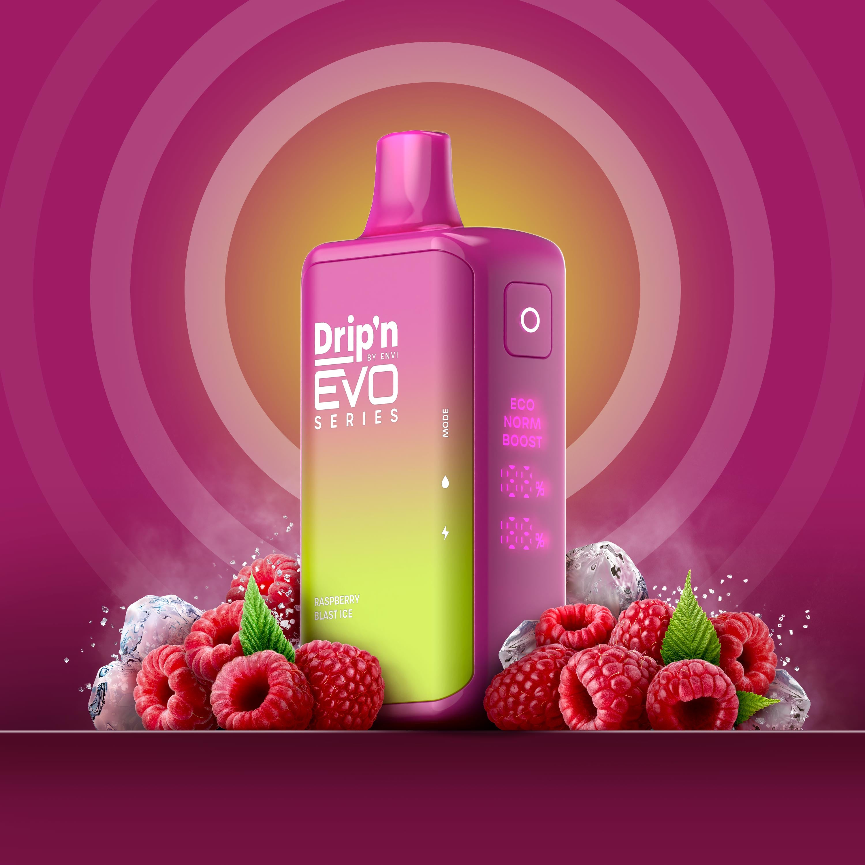 Drip'n By Envi Evo Series 28k (28000) Disposable Raspberry Blast Ice