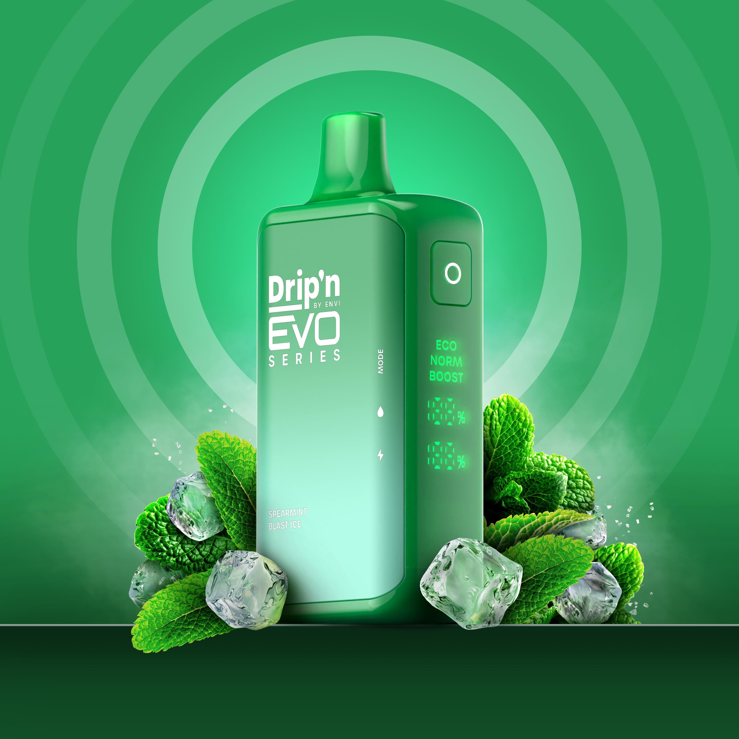 Drip'n By Envi Evo Series 28k (28000) Disposable Spearmint Blast Ice