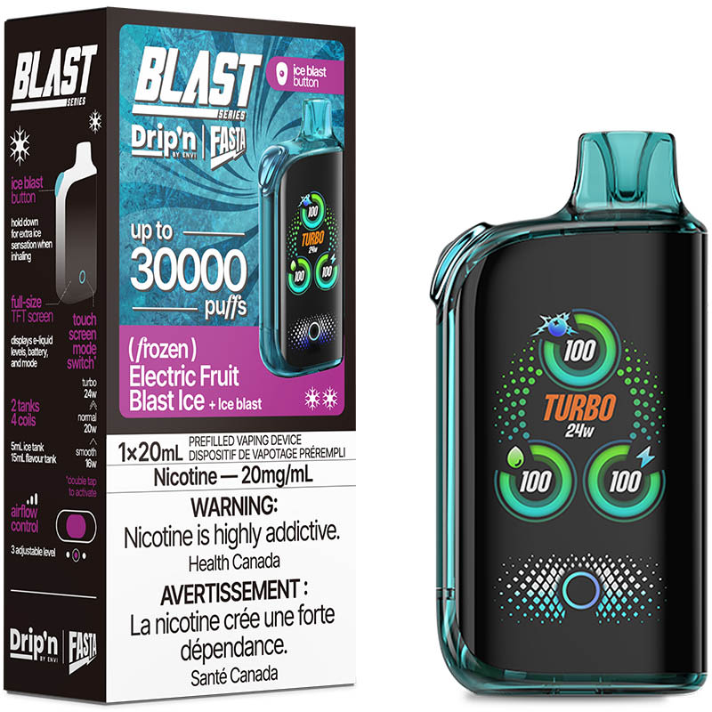 Drip'n By Envi X Fasta Blast 30k Disposable Electric Fruit Blast Ice