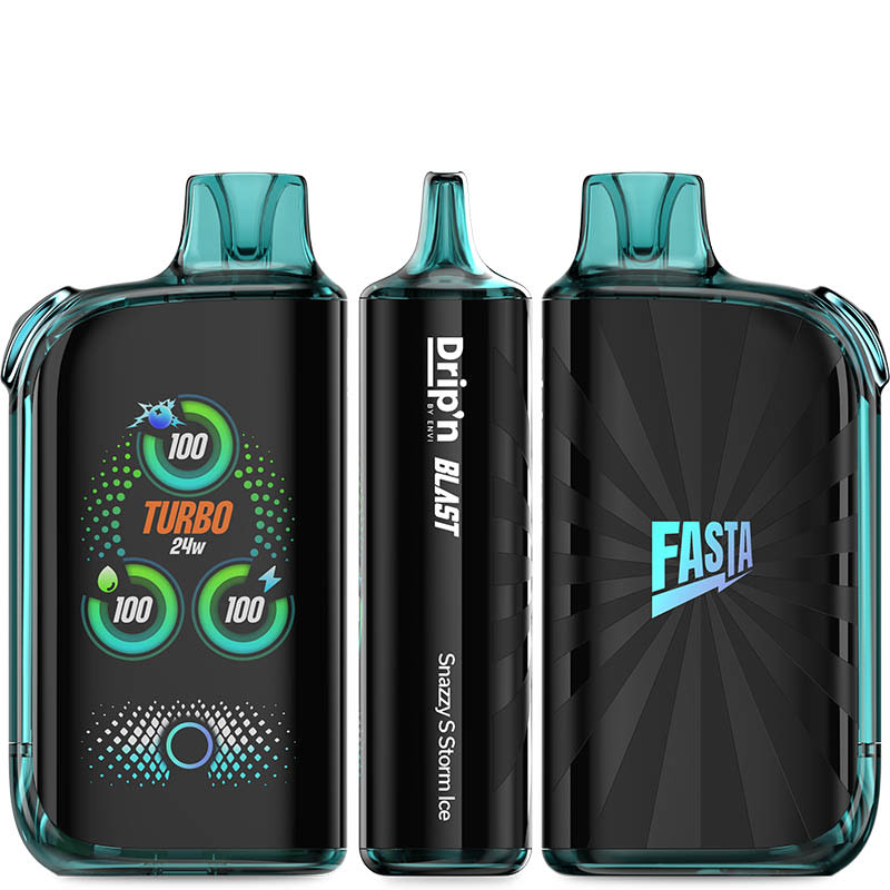 Drip'n By Envi X Fasta Blast 30k Disposable Snazzy S Storm Ice