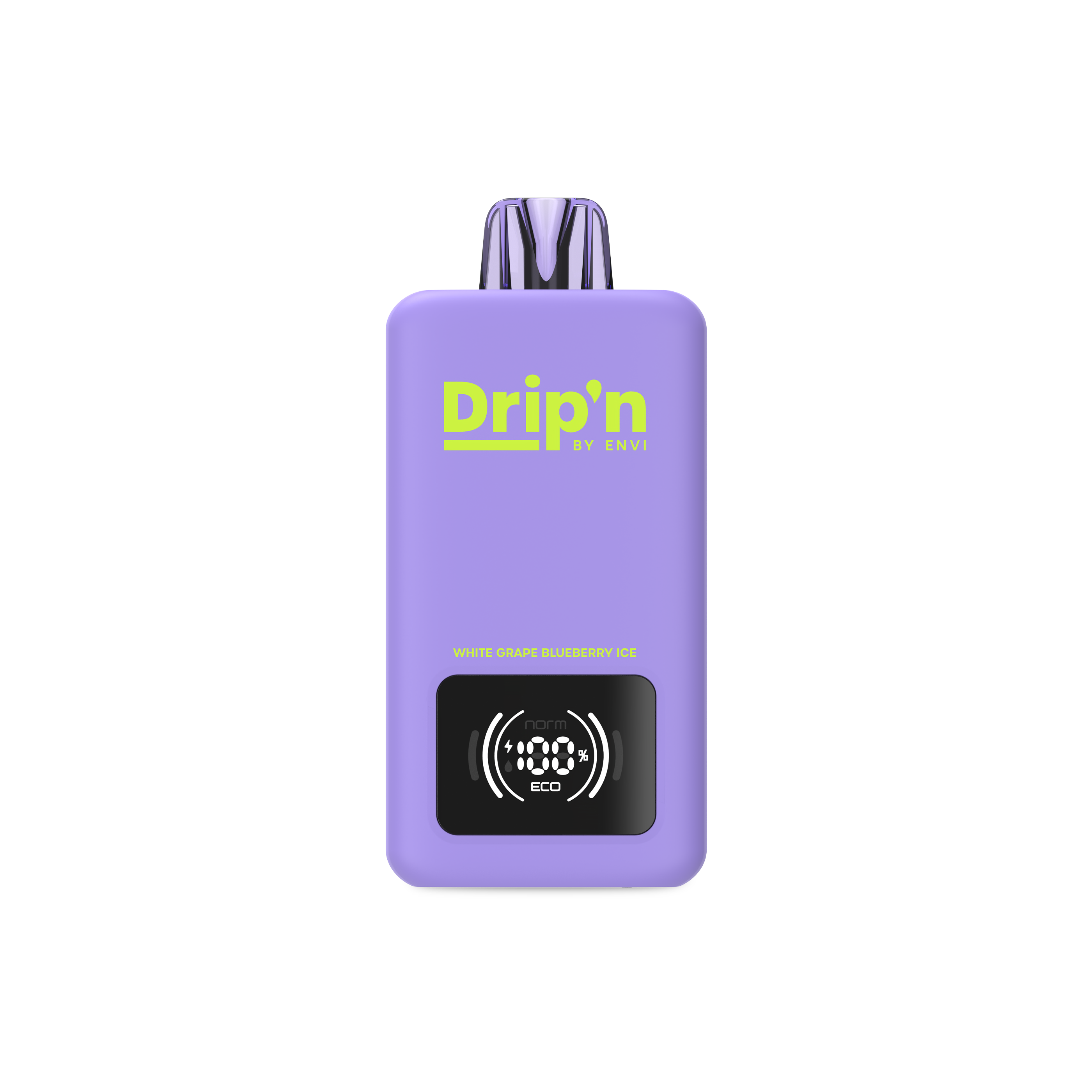 Drip'n by Envi 70K 26ML Disposable White Grape Blueberry Ice