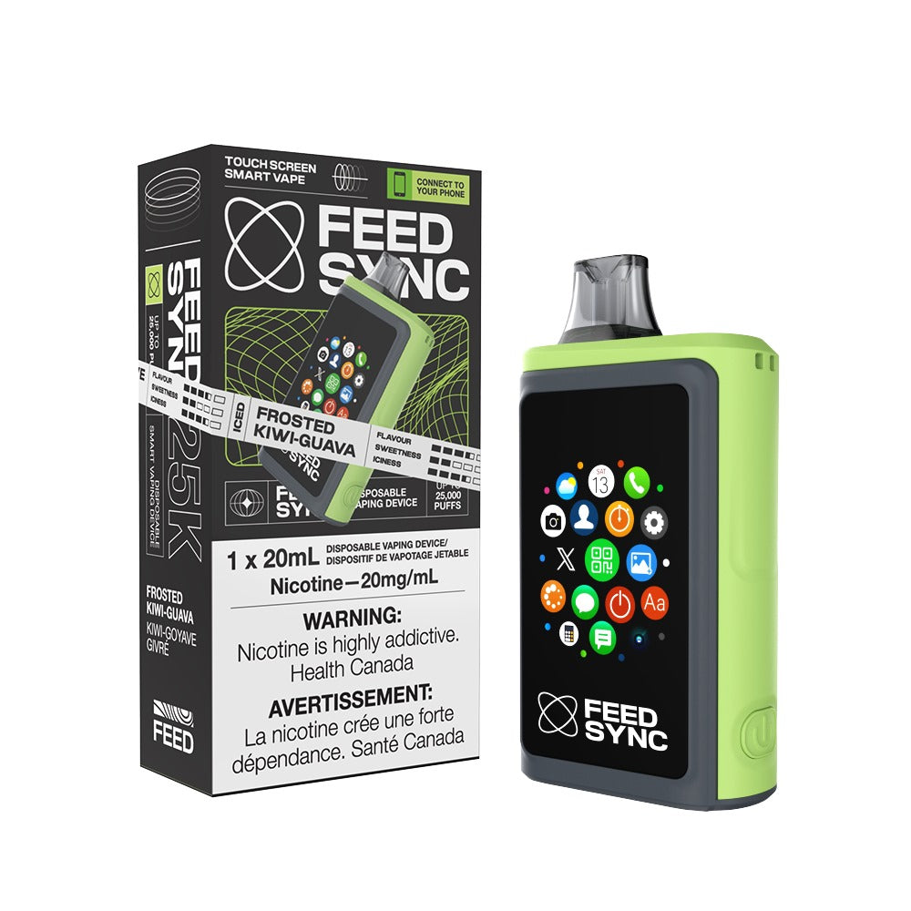 Feed Sync 25000 Disposable Vape Frosted Kiwi Guava