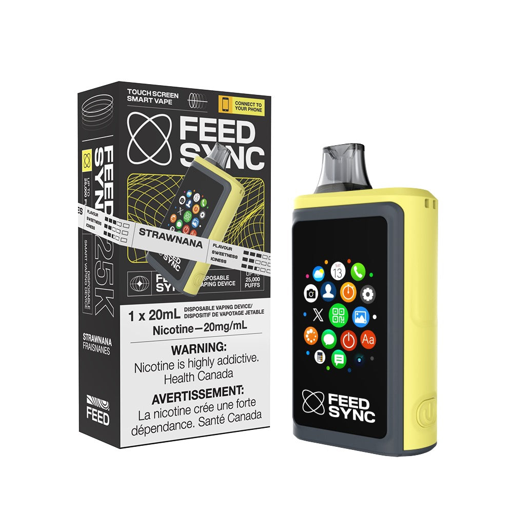 Feed Sync 25000 Disposable Vape Strawnana