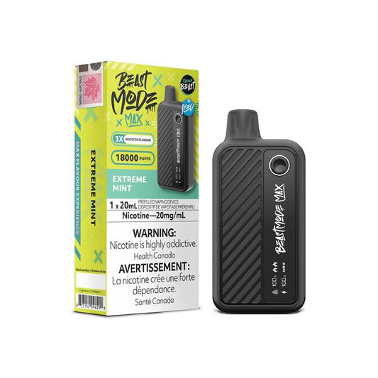 Flavour Beast Beast Mode Max 18k Disposable: Extreme Mint Iced