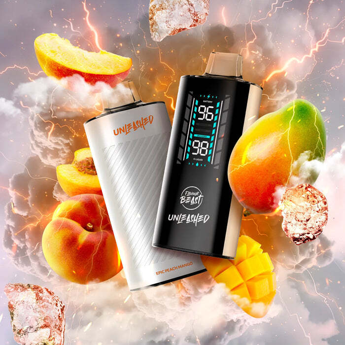 Flavour Beast   Unleashed Dcp 20k Disposable: Epic Peach Mango