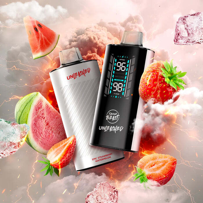 Flavour Beast   Unleashed Dcp 20k Disposable: Epic Strawberry Watermelon