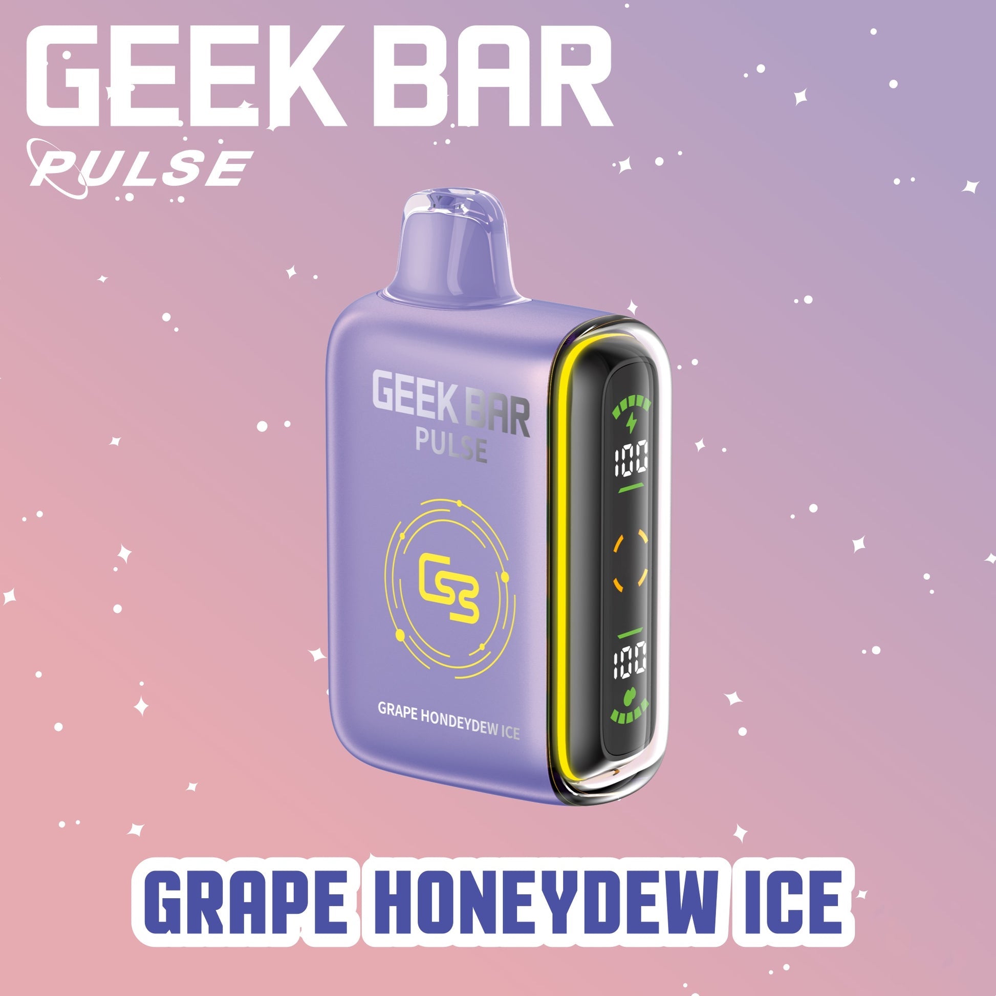 Geek Bar Pulse 9000 Disposable Grape Honeydew Ice