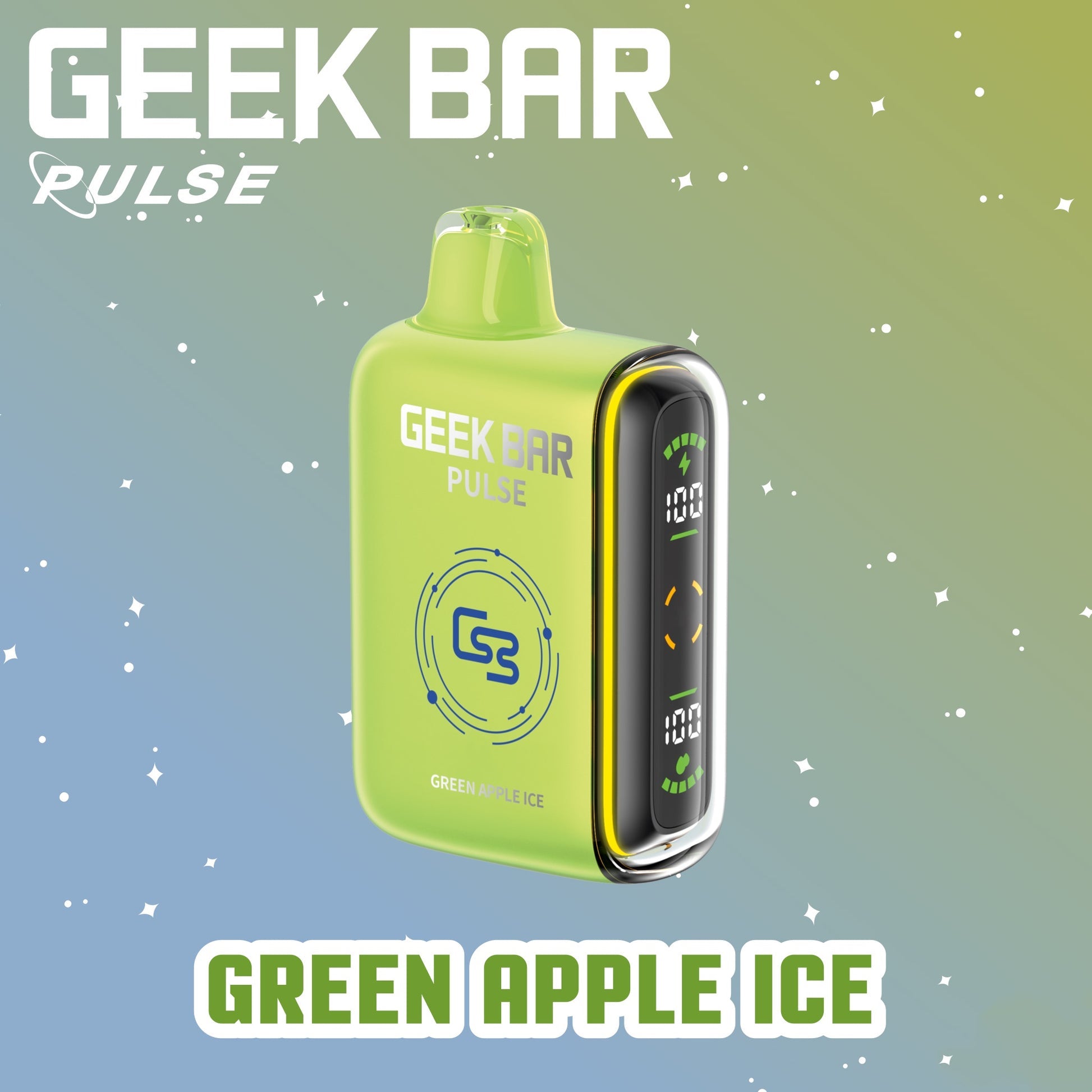 Geek Bar Pulse 9000 Disposable Green Apple Ice