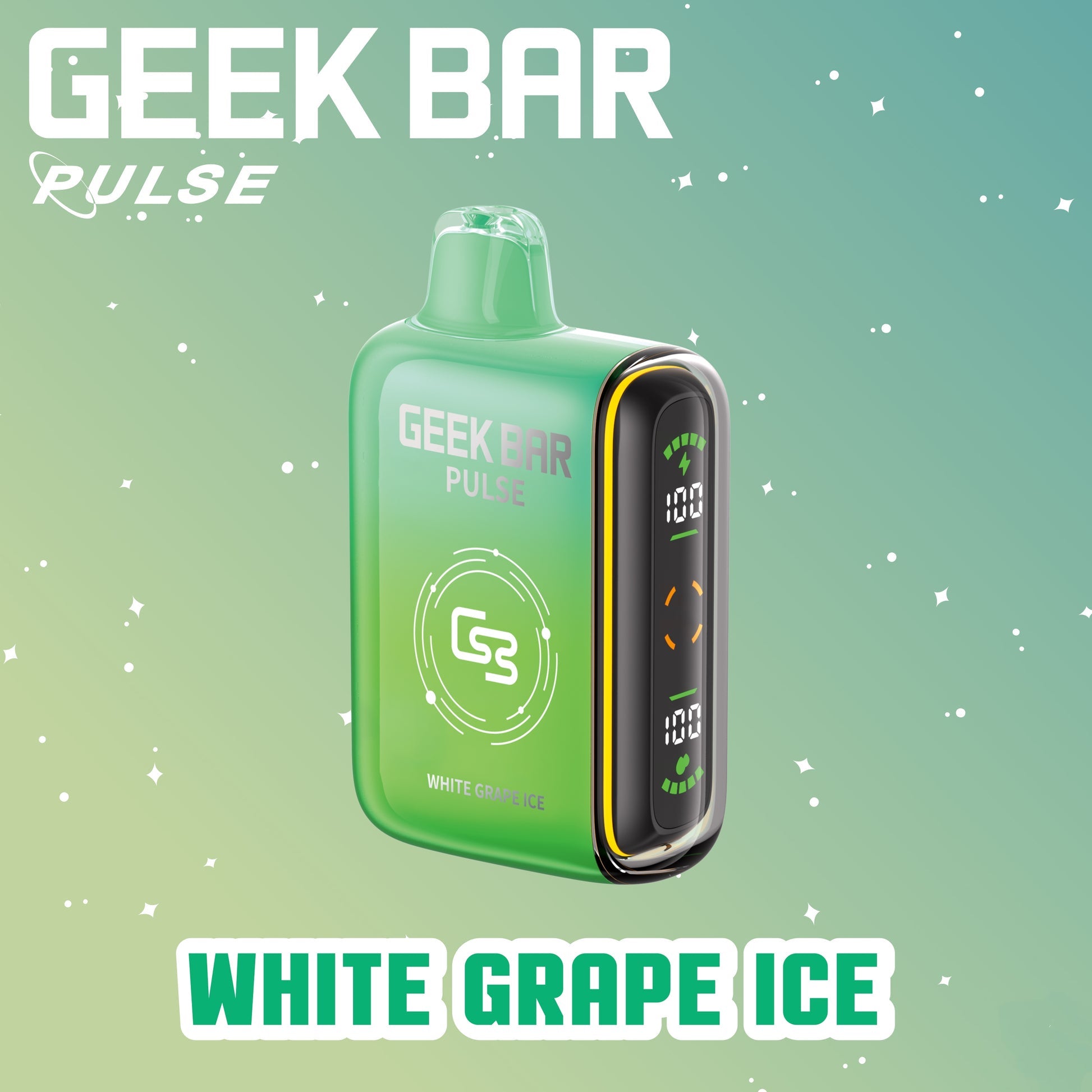 Geek Bar Pulse 9000 Disposable White Grape Ice