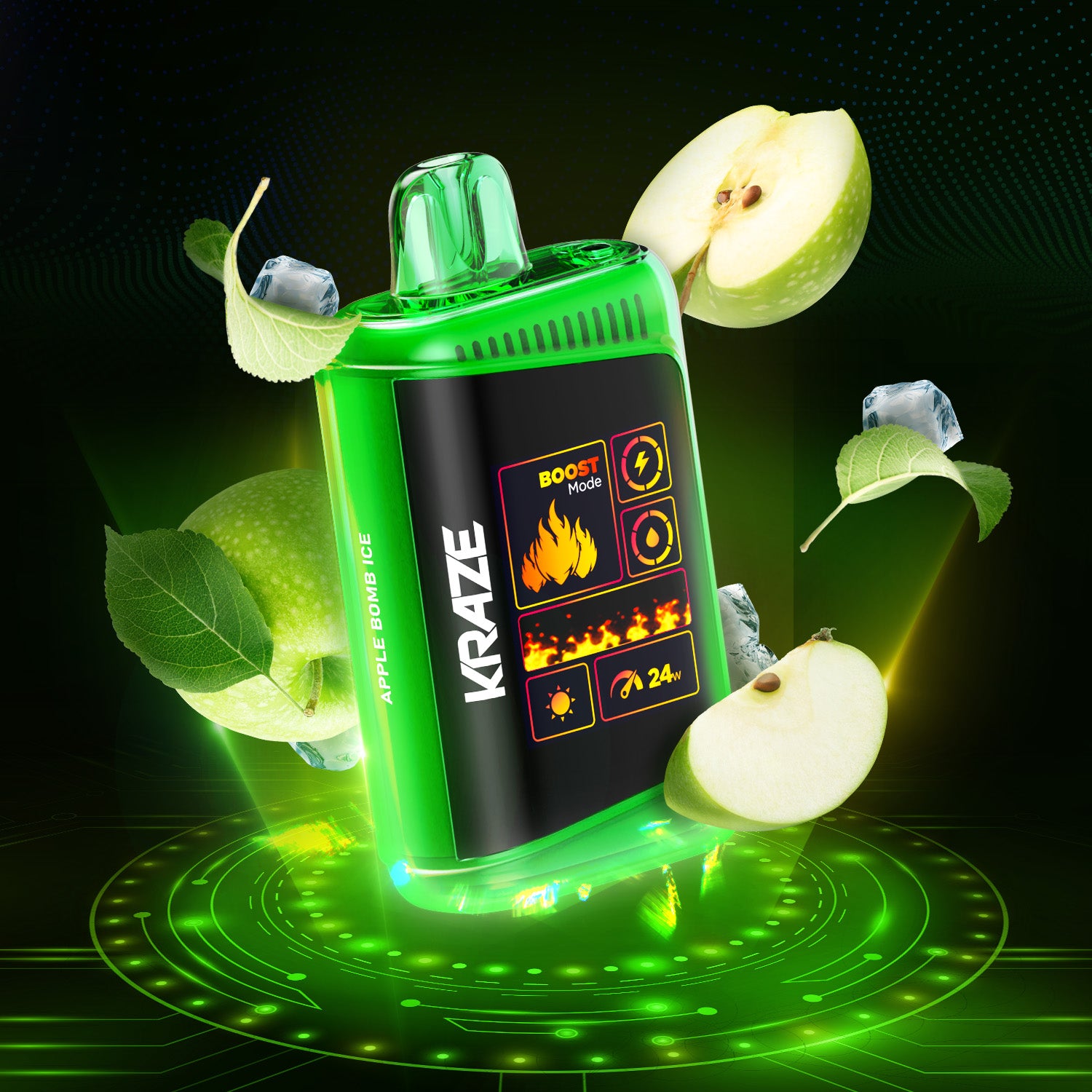 Kraze Hd Mega 20000 Disposable Apple Bomb