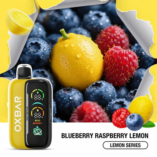 OXBAR Rocky Vapor Maglink 90K Starter Kit Blueberry Raspberry Lemon