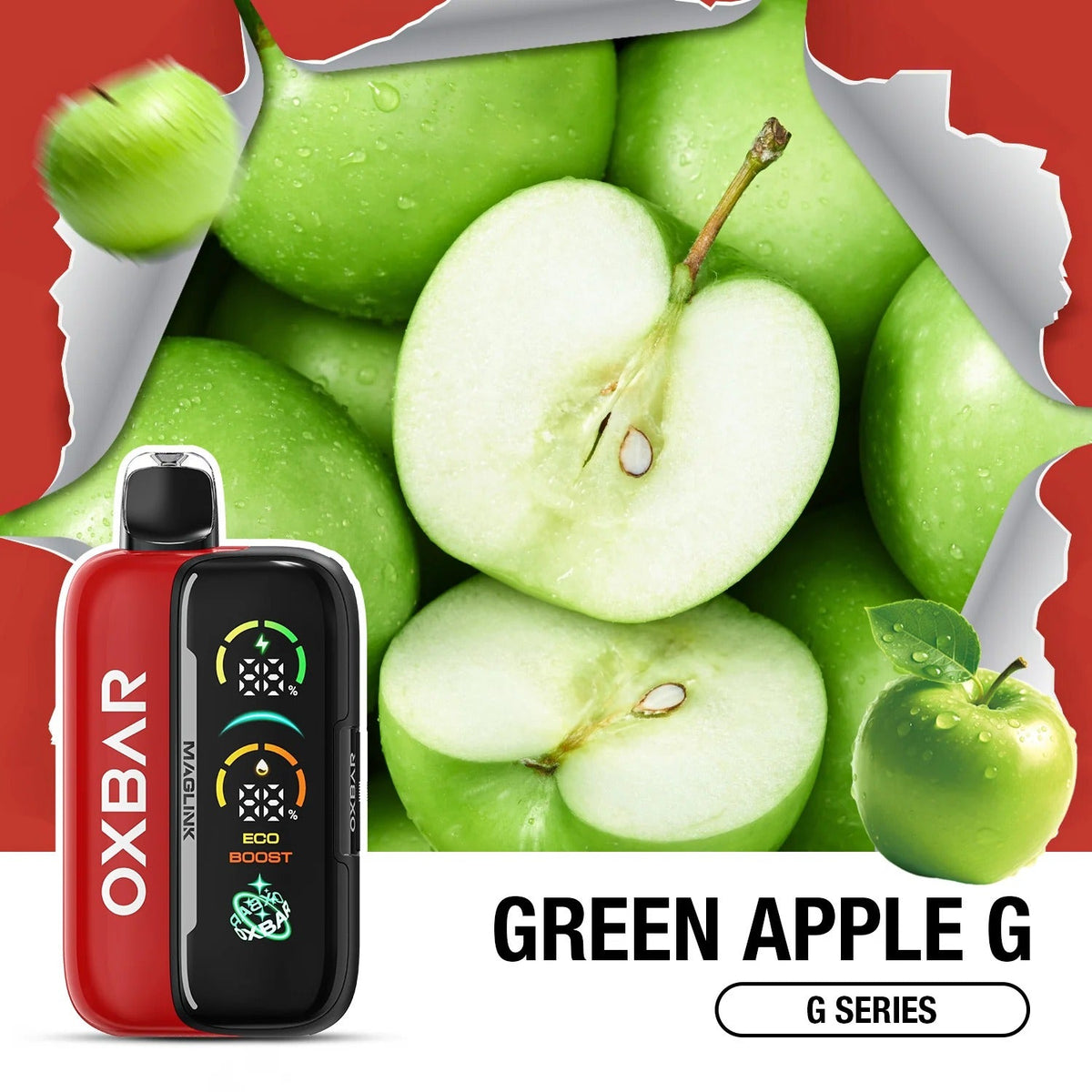 Ox Bar Rozay OXBAR Maglink 90K Starter Kit Green Apple G - Vape Kingdom