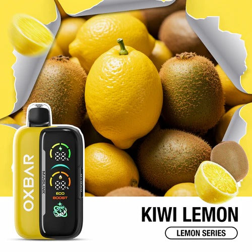OXBAR Rocky Vapor Maglink 90K Starter Kit Kiwi Lemon