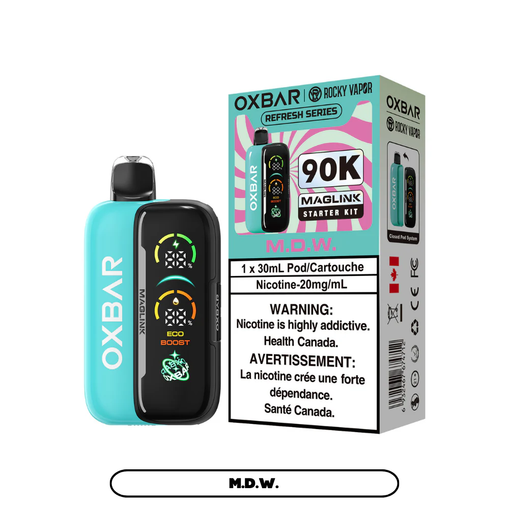 OXBAR Rocky Vapor Maglink 90K Starter Kit M.D.W.