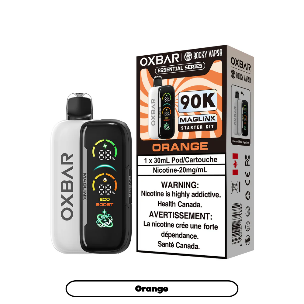 OXBAR Rocky Vapor Maglink 90K Starter Kit Orange