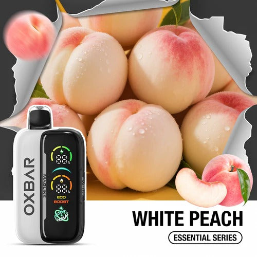 OXBAR Rocky Vapor Maglink 90K Starter Kit White Peach