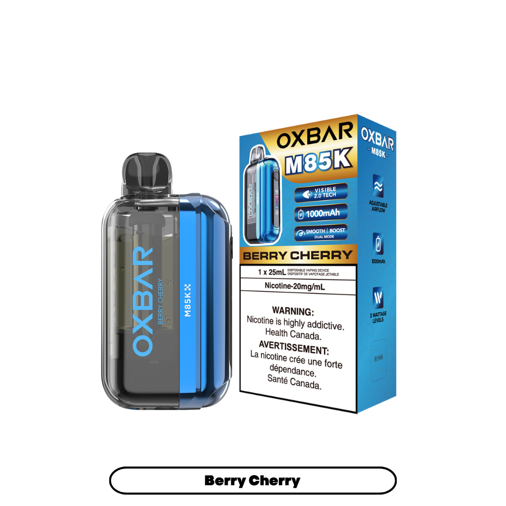 OXBAR M85K Disposable Vape Berry Cherry