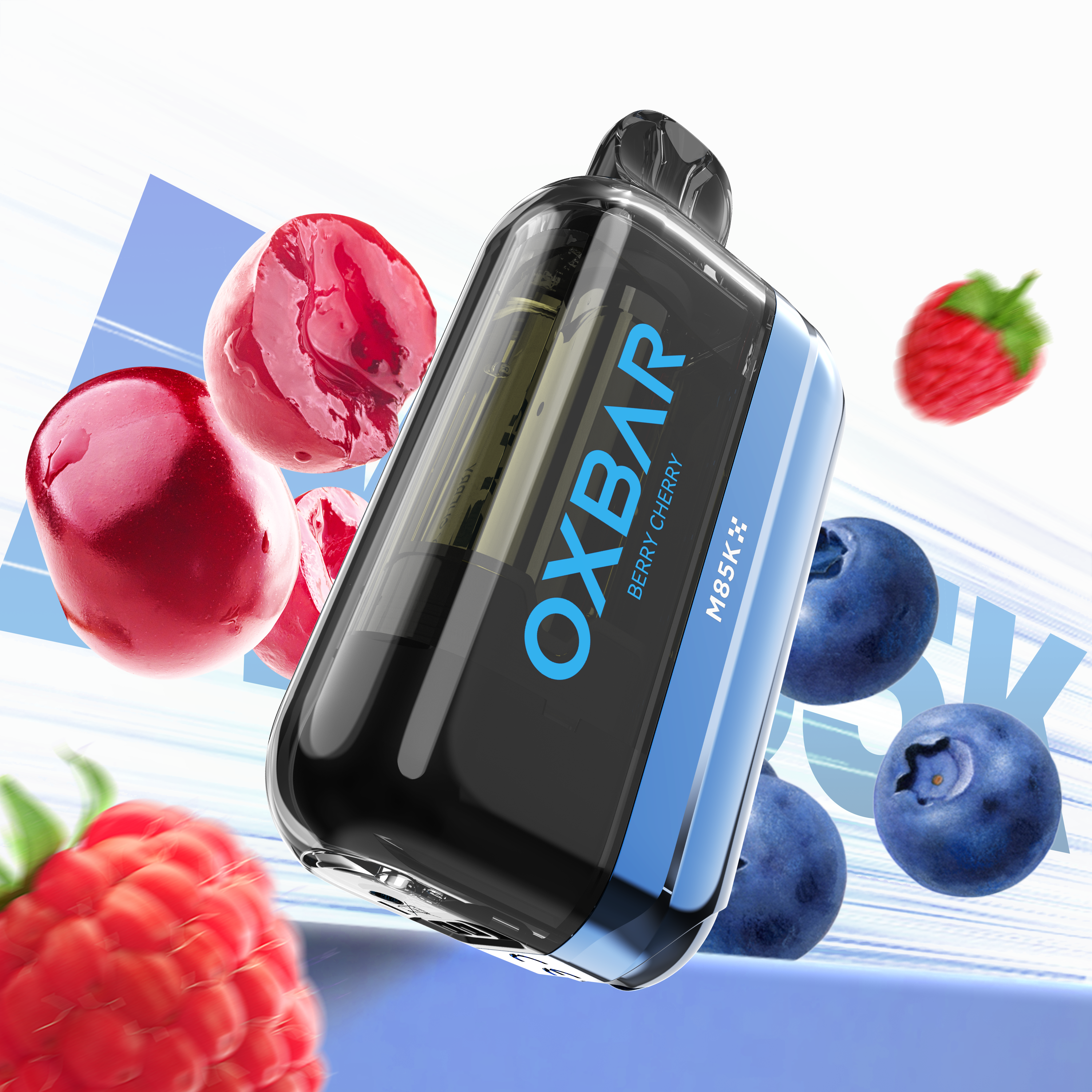 OXBAR M85K Disposable Vape Berry Cherry