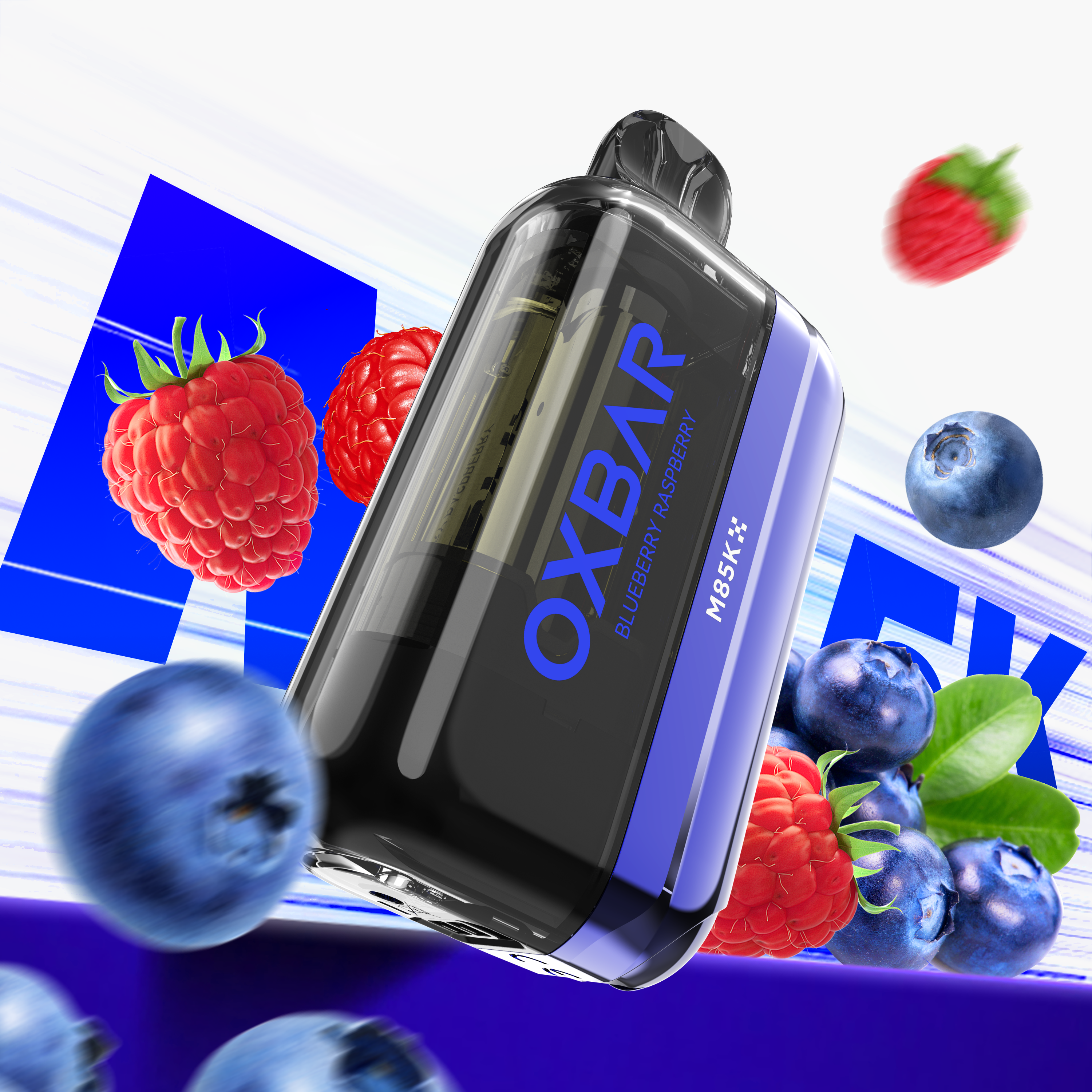 OXBAR M85K Disposable Vape Blueberry Raspberry