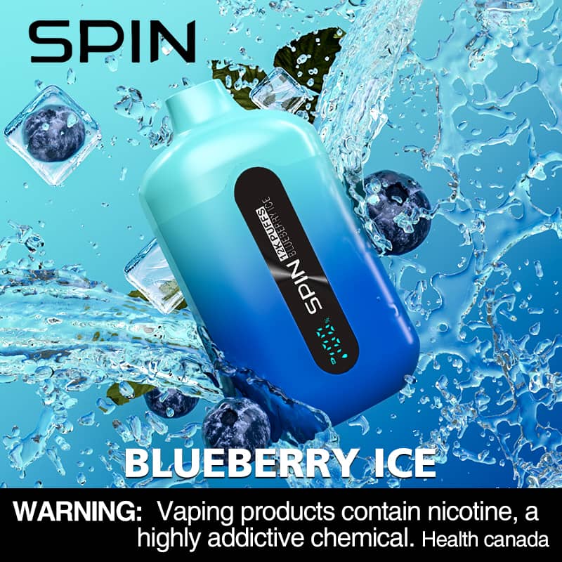 Spin 12K (12000) Disposable Vape Blueberry Ice