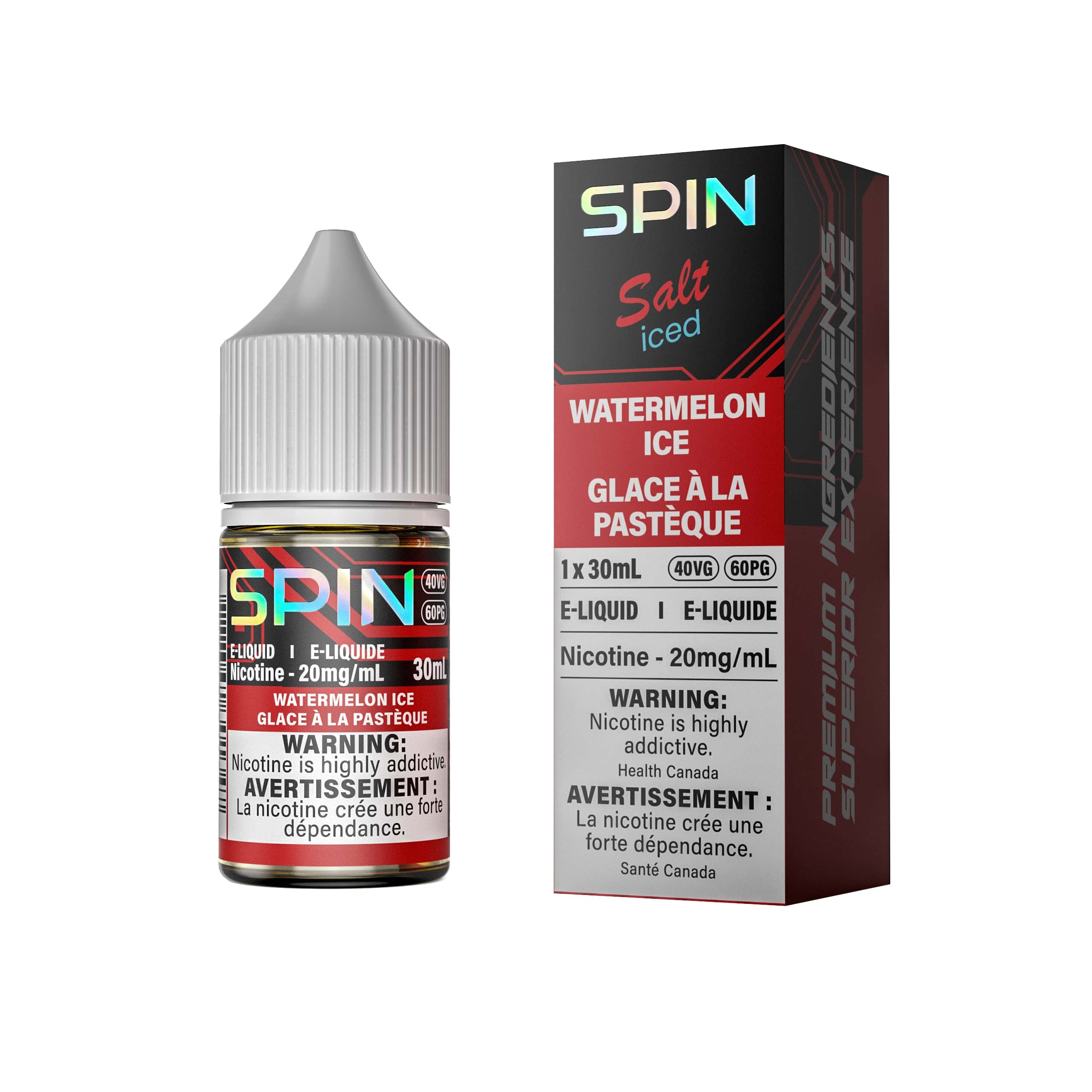 Spin E-Liquid Salt Watermelon Ice