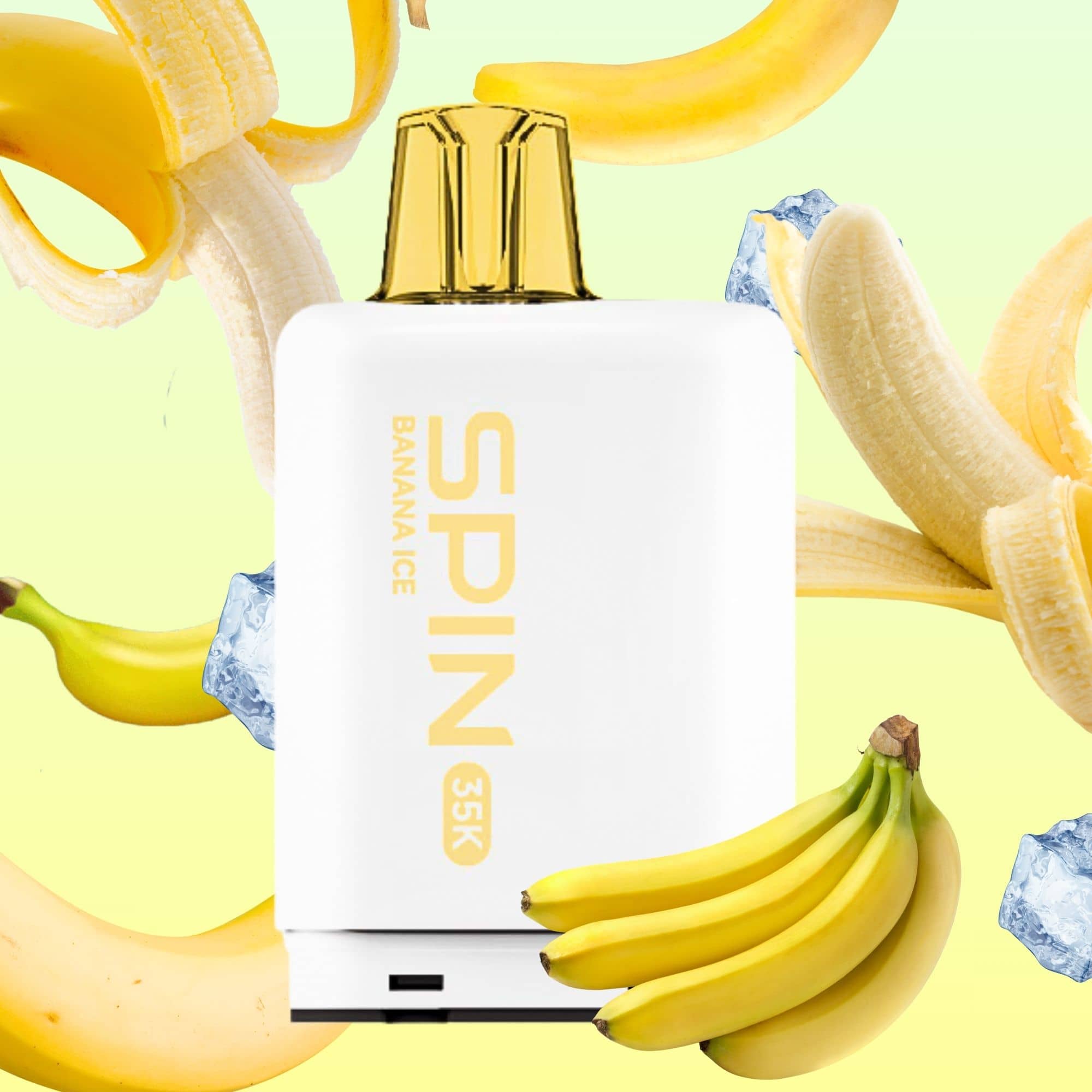 Spin Fizz X 35K (35000) Pod - Banana Ice