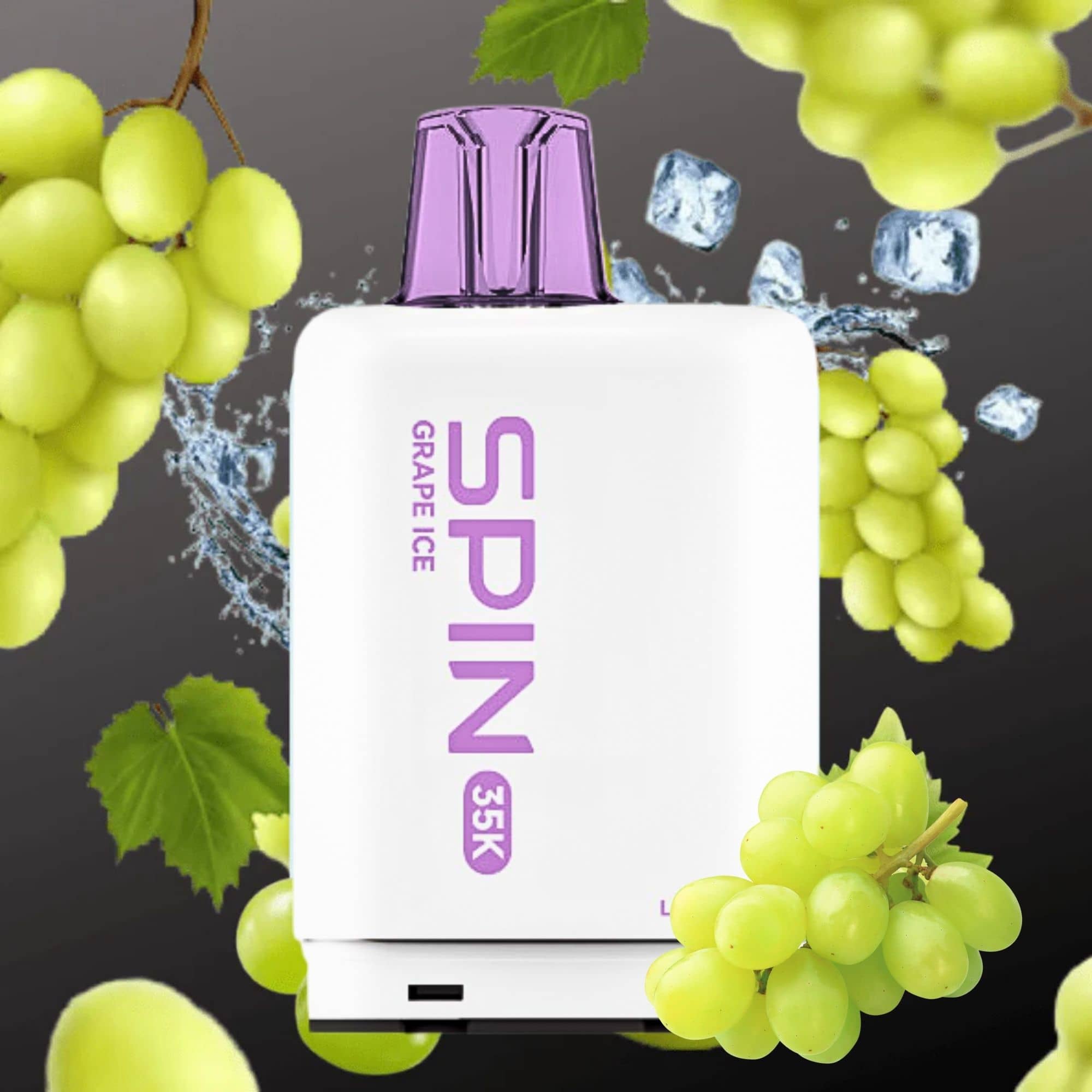 Spin Fizz X 35K (35000) Pod - Grape Ice