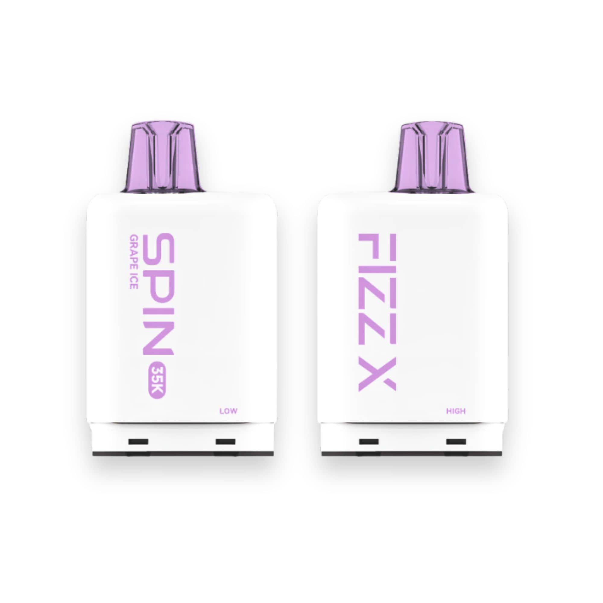 Spin Fizz X 35K (35000) Pod - Grape Ice