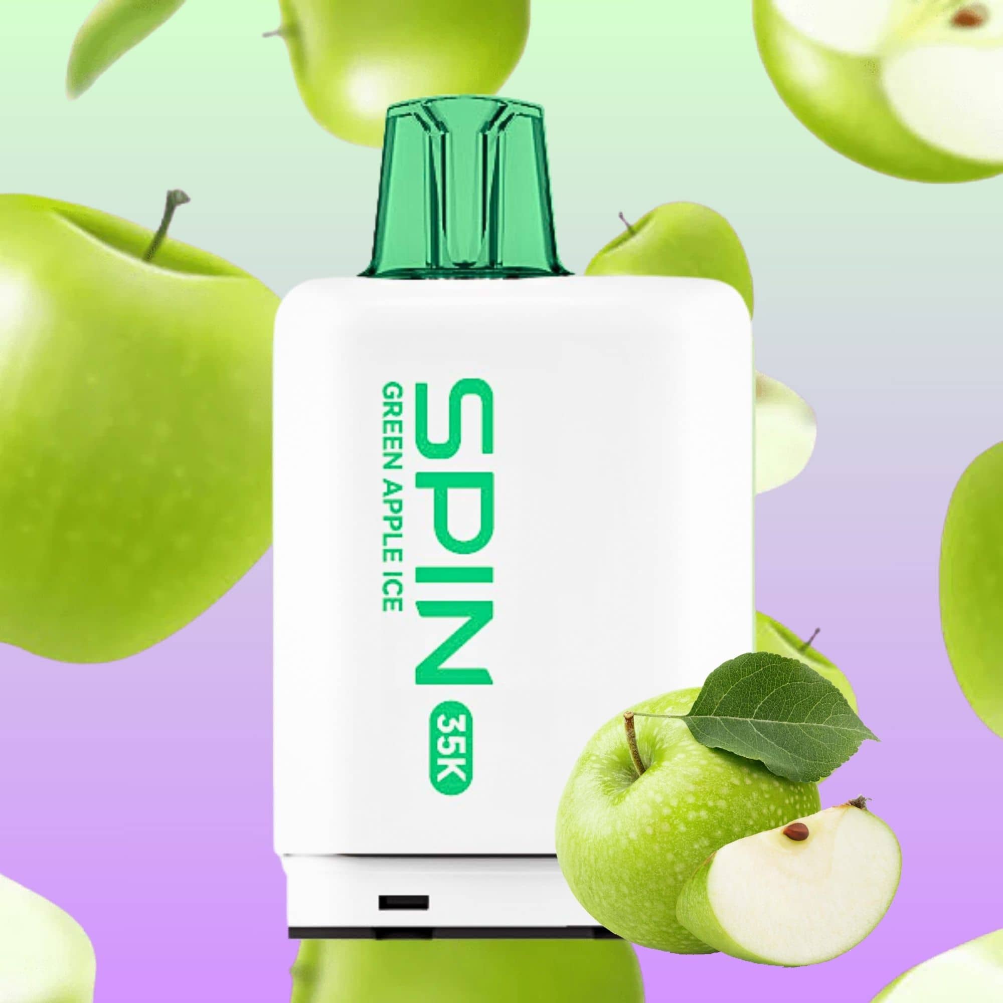 Spin Fizz X 35K (35000) Pod - Green Apple Ice