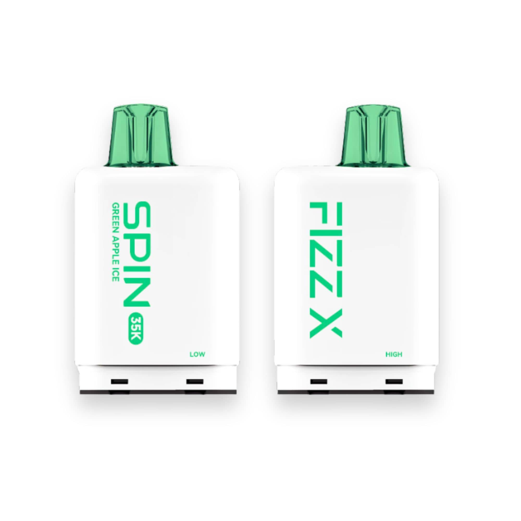 Spin Fizz X 35K (35000) Pod - Green Apple Ice