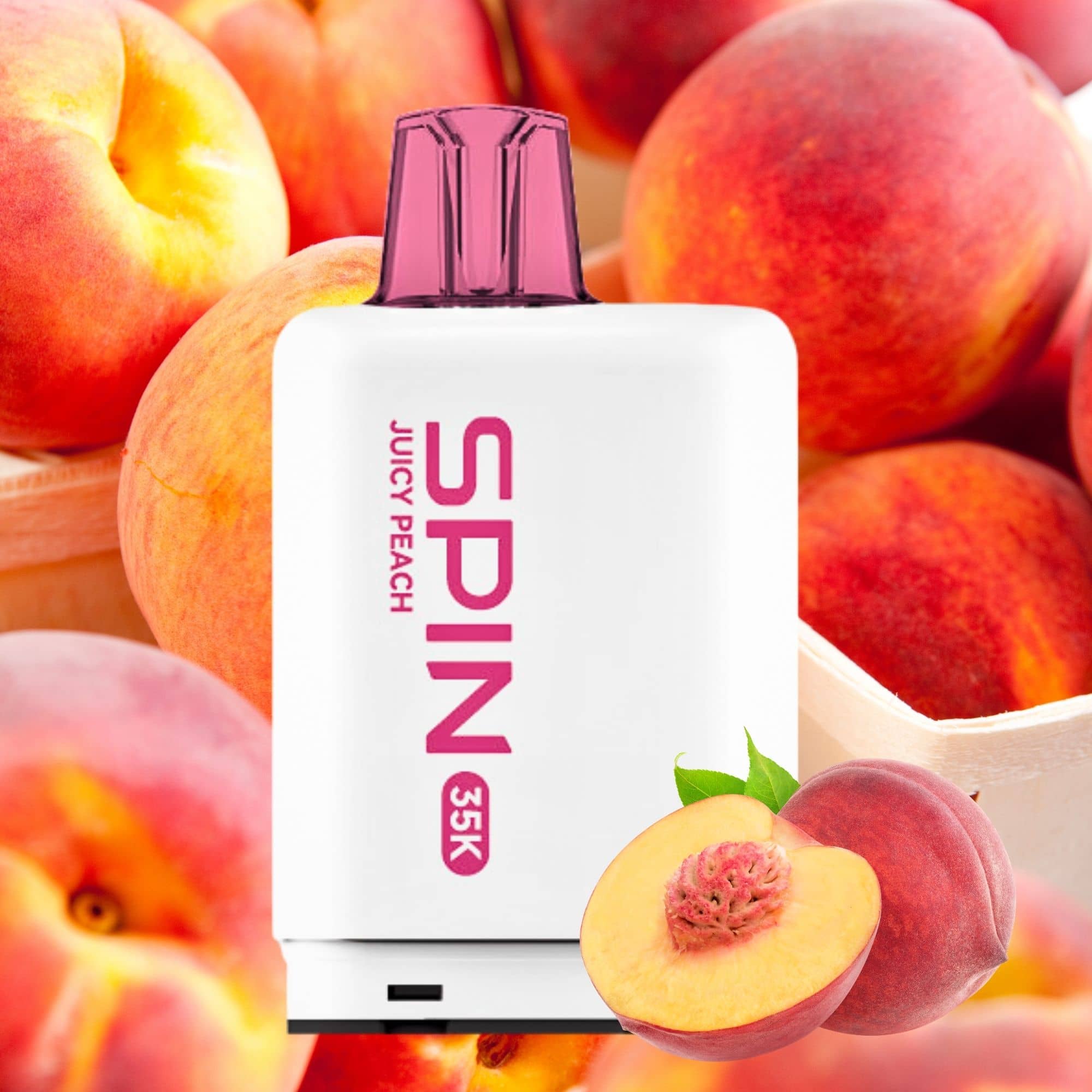 Spin Fizz X 35K (35000) Pod - Juciy Peach