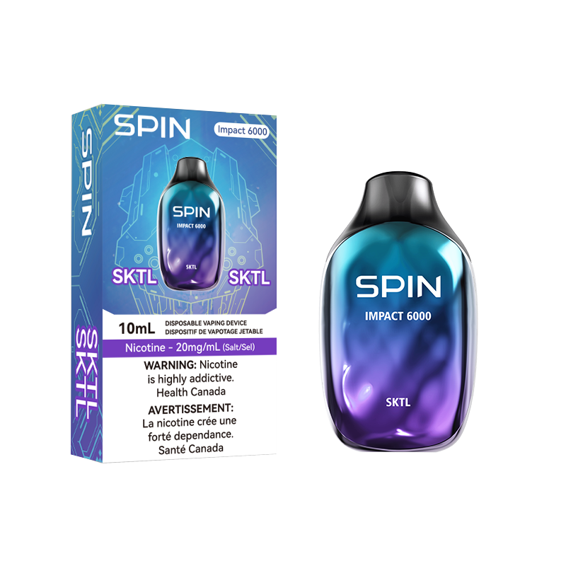 Spin Impact 6000 Disposable Vape - SKTL